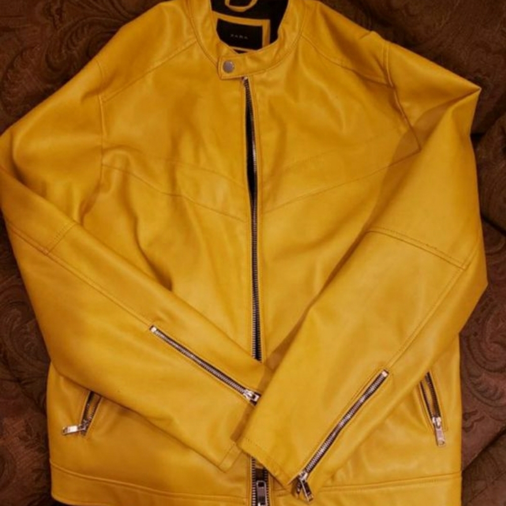 Leather jacket